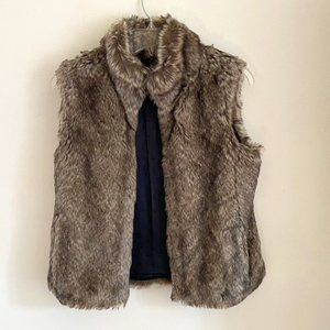 Banana Republic Faux Fur Vest